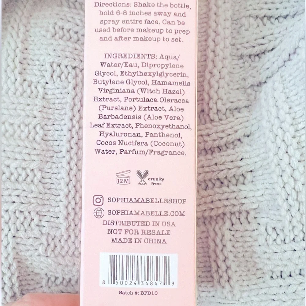 Sophia + Mabelle Set + Prep Setting Spray